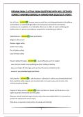 FIREARM EXAM &vert; ACTUAL EXAM QUESTIONS WITH WELL DETAILED CORRECT ANSWERS&vert;GRADED A&plus;&vert;BRAND NEW 2026&sol;2027 UPDATE