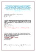 COMSAE PHASE 1 &lpar;ASA 107 i &rpar; LEVEL 1 EXAM LATEST 2026&sol;2027 ACCURATE TEST APPROVED QUESTIONS AND CORRECT DETAILED ANSWERS &lpar;100&percnt; CORRECT VERIFIED SOLUTIONS&rpar; NEWEST UPDATED VERSION 2026 EDITION &vert;GUARANTEED PASS A&plus; &vert;ACTUAL COMSAE PHASE  &lpar;ASA 107 i &rpar; LEVEL 1 EX