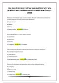 ECBA EXAM STUDY GUIDE &vert; ACTUAL EXAM QUESTIONS WITH WELL DETAILED CORRECT ANSWERS&vert;GRADED A&plus;&vert;BRAND NEW 2026&sol;2027 UPDATE