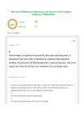 NU170 Exam &vert; FULLY COVERED Exam &vert;QUESTIONS & ANSWERS&vert; already graded A&plus; &lpar;COMPLETE BUNDLE&rpar; UPDATED&excl;&excl;&excl;
