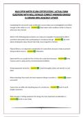 NAUI OPEN WATER SCUBA CERTIFICATION &vert; ACTUAL EXAM QUESTIONS WITH WELL DETAILED CORRECT ANSWERS&vert;GRADED A&plus;&vert;BRAND NEW 2026&sol;2027 UPDATE