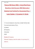 PEARSON RBT EXAM 2026 &vert; COMPLETE STUDY GUIDE & PRACTICE QUESTIONS WITH VERIFIED ANSWERS PDF