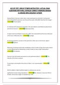 &NewLine;ACE GFI TEST -GROUP FITNESS INSTRUCTOR &vert; ACTUAL EXAM QUESTIONS WITH WELL DETAILED CORRECT ANSWERS&vert;GRADED A&plus;&vert;BRAND NEW 2026&sol;2027 UPDATE