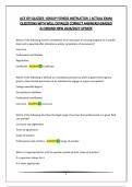 ACE GFI QUIZZES -GROUP FITNESS INSTRUCTOR &vert; ACTUAL EXAM QUESTIONS WITH WELL DETAILED CORRECT ANSWERS&vert;GRADED A&plus;&vert;BRAND NEW 2026&sol;2027 UPDATE