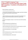 TEAS 7 English Language Usage Study Guide 2026 &vert; Practice Questions & Review