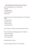 CMP&lowbar;SC 4320 Exam &num;1 Questions with Correct Answers