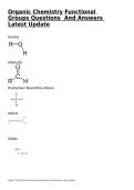 Organic Chemistry Functional Groups Questions And Answers Latest Update&period;&NewLine;