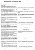 ATI Fundamentals Proctored Exam Comprehensive Questions &lpar;Frequently Tested&rpar; and Complete Solutions Graded A&plus;