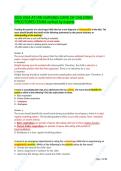 Chamberlain ATI RN Nursing Care of Children Proctored Exam Comprehensive Questions &lpar;Frequently Tested&rpar; and Complete Solutions Graded A&plus;