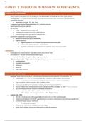 Gunst&colon; samenvatting&colon; notities &plus; ppt &plus; cursus&colon; Inleiding Intensieve Geneeskunde&colon; Gunst &vert; KU Leuven &vert; 2025&sol;26