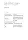 PHARMACOLOGY HESI EXIT EXAM 2025 &vert; ALL QUESTIONS AND CORRECT ANSWERS