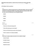 BFIN 300 Final Study Questions &vert; Business Finance Practice Exam & Review Guide 2026