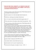 HESI RN MED SURG VERSION A & VERSION B 2026-2027 &NewLine;ACTUAL EXAM QUESTIONS AND CORRECT DETAILED &NewLine;ANSWERS WITH RATIONALE &NewLine;