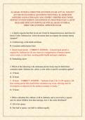 ALABAMA FUNERAL DIRECTOR LICENSING EXAM ACTUAL 2026&sol;2027 ACCURATE EXAM REAL QUESTIONS WITH WELL ELABORATED ANSWERS AND RATIONALES &lpar;100&percnt; EXPERT VERIFIED SOLUTIONS&rpar; NEWEST UPATEDVERSION 2026 EDITION &vert;GUARANTEED PASS A&plus; &vert;JUST RELEASED &vert;INSTANT DOWNLOAD PDF &vert;