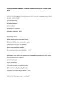BFIN Final Review Questions &vert; Business Finance Practice Exam & Study Guide 2026