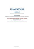 Examenfocus Bedrijfskunde &vert; UGent 