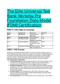 The Elite Universal Test Bank&colon; Workday Pro Foundation Data Model &lpar;FDM&rpar; Certification &lbrack;2026&sol;2027 S-Tier Edition&rsqb;