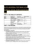 2026&sol;2027 ELITE ASWB LCSW Clinical Social Work Exam Test Bank &lpar;Form 354&rpar; &vert; S-Tier Prep & Mentor Explanations