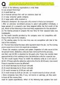 ETS MAJOR FIELD TEST &lpar;MFT&rpar; MBA MASTER OF BUSINESS ADMINISTRATION PRACTICE QUESTIONS AND COMPREHENSIVE EXAM REVIEW A&plus; ALREADY GRADED LATEST VERSION