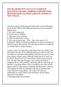 PSYCH EOR REVIEW ACTUAL 55 COMPLETE &NewLine;QUESTIONS AND 100&percnt; VERIFIED ANSWERS WITH &NewLine;DETAILED EXPLANATIONS ALREADY GRADED A&plus; &NewLine;NEW UPDATE