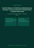 CompTIA Network&plus; N10-009 Exam 2026&sol;2027 &ndash; Complete Exam-Style Questions &vert; 100&percnt; Verified &vert; Detailed Rationales &ndash; Pass Guaranteed &ndash; A&plus; Graded&NewLine;&NewLine;