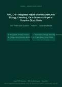 WGU C491 Integrated Natural Science Exam 2026&sol;2027 &ndash; Complete Exam-Style Questions &vert; 100&percnt; Verified &vert; Detailed Rationales &ndash; Pass Guaranteed &ndash; A&plus; Graded&NewLine;&NewLine;