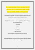 PA EFDA BOARD Exam Practice Test Bank With 350 &NewLine;Real Exam Practice Questions and Correct Verified &NewLine;Answers&vert; PA EFDA BOARD  Test Prep &lpar;Latest&excl;&rpar; 