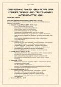 COMSAE Phase 1 Form 114 exam