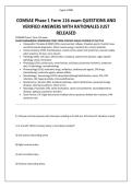 COMSAE Phase 1 - Form 107&comma; 110&comma; 111&comma;112&comma;113&comma;114&comma;115&comma;116 EXAM
