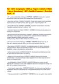 AQA GCSE Geography 8035&sol;2 Paper 2 &lpar;2026&sol;2027&rpar;&NewLine;&vert; Latest Questions &vert; 100&percnt; Verified Answers &vert; Revision&NewLine;Pack &vert; A&plus;