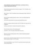 Python Certified Entry-Level Programmer &lpar;PCEP&rpar; Module 1 &vert; Introduction to Python & Computer Programming Study Guide 2026