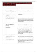 AACN- CRITICAL CARE QUESTIONS AND ANSWERS UPDATED 2026-2027