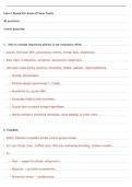 NUR 3490 EXAM 1 BLUEPRINT&sol;AREAS OF FOCUS &vert; QUESTIONS AND ANSWERS &vert; 2026 UPDATE &vert; 100&percnt; CORRECT - MOLLOY  COLLEGE&period;