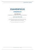 Examenfocus Strafrecht &vert; UGent