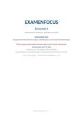 Examenfocus Economie A &vert; UGent 