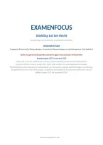 Examenfocus Inleiding tot het Recht &vert; UGent