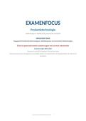 Examenfocus Productietechnologie &vert; UGent 