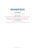 Examenfocus Accounting B &vert; UGent
