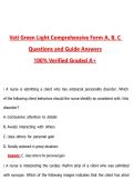 Vati Green Light Comprehensive Form A&comma; B&comma; C &lpar;Latest 2026&sol;2027 Update&rpar; Complete Questions and Guide Answers&comma; 100&percnt; Verified Graded A&plus;
