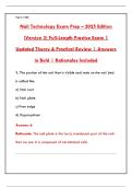 NAIL TECHNOLOGY EXAM PREP 2025-2026 &vert; COMPLETE STATE BOARD PRACTICE QUESTIONS & VERIFIED ANSWERS PDF