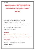 FINAL EXAM STUDY GUIDE &vert; COMPLETE PRACTICE QUESTIONS & VERIFIED ANSWERS PDF