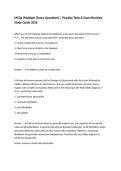 MCQs &lpar;Multiple Choice Questions&rpar; &vert; Practice Tests & Exam Revision Study Guide 2026