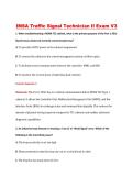 IMSA Traffic Signal Technician Exam Level II V1&ndash;V3 &vert; Intermediate Electrical Systems&comma; Traffic Signal Operations&comma; and Troubleshooting &vert; Q&A with Rationale