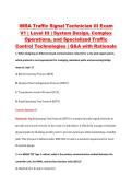 IMSA Traffic Signal Technician Exam Level III V1&ndash;V3 &vert; Advanced Traffic Signal Systems&comma; Control Logic&comma; and Field Diagnostics &vert; Q&A with Rationale