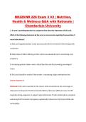 NR 228 Exam 3 V1&ndash;V3 &vert; NR228 Exam 3 V1&ndash;V3 &vert; Nutrition&comma; Health & Wellness &vert; Chamberlain University &vert; Complete Exam Bundle with Detailed Verified Answers