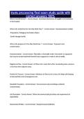 Sterile processing final exam study guide with correct answers 100&percnt;