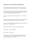 SNCOA Course 2 &ndash; Key Concepts&comma; Notes & Exam Preparation