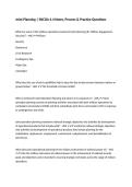 Joint Planning &vert; SNCOA 4&period;4 Notes&comma; Process & Practice Questions