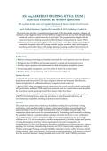 ASA 104 Bareboat Cruising Exam Prep Document 2026&sol;2027 &vert; American Sailing Association &vert; Coastal Navigation&comma; Seamanship & Charter Operations &vert; 50 Verified Questions with Detailed Rationales