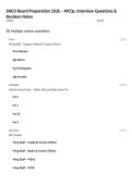 SNCO Board Preparation 2026 &ndash; MCQs&comma; Interview Questions & Revision Notes
